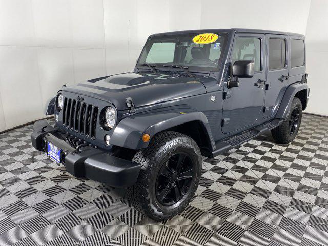 used 2018 Jeep Wrangler JK Unlimited car, priced at $20,500