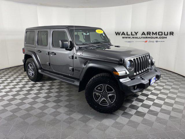 used 2022 Jeep Wrangler Unlimited car, priced at $29,500