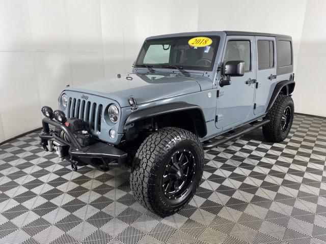 used 2015 Jeep Wrangler Unlimited car, priced at $17,500