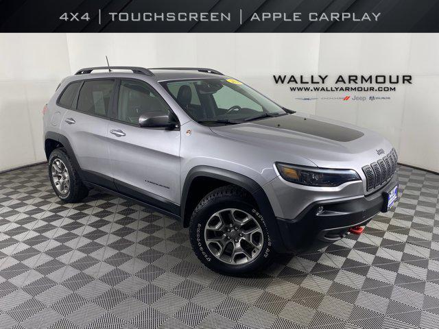 used 2021 Jeep Cherokee car, priced at $23,600