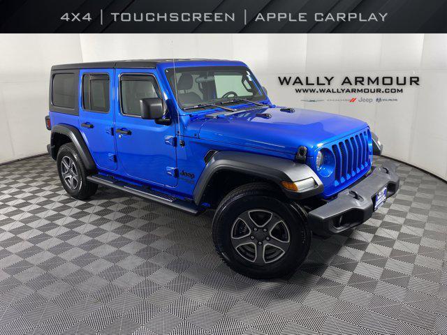 used 2021 Jeep Wrangler Unlimited car, priced at $27,900