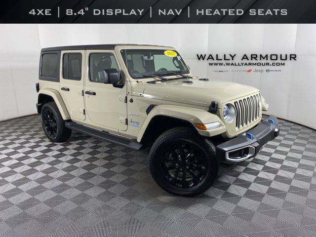 used 2022 Jeep Wrangler Unlimited 4xe car, priced at $30,900