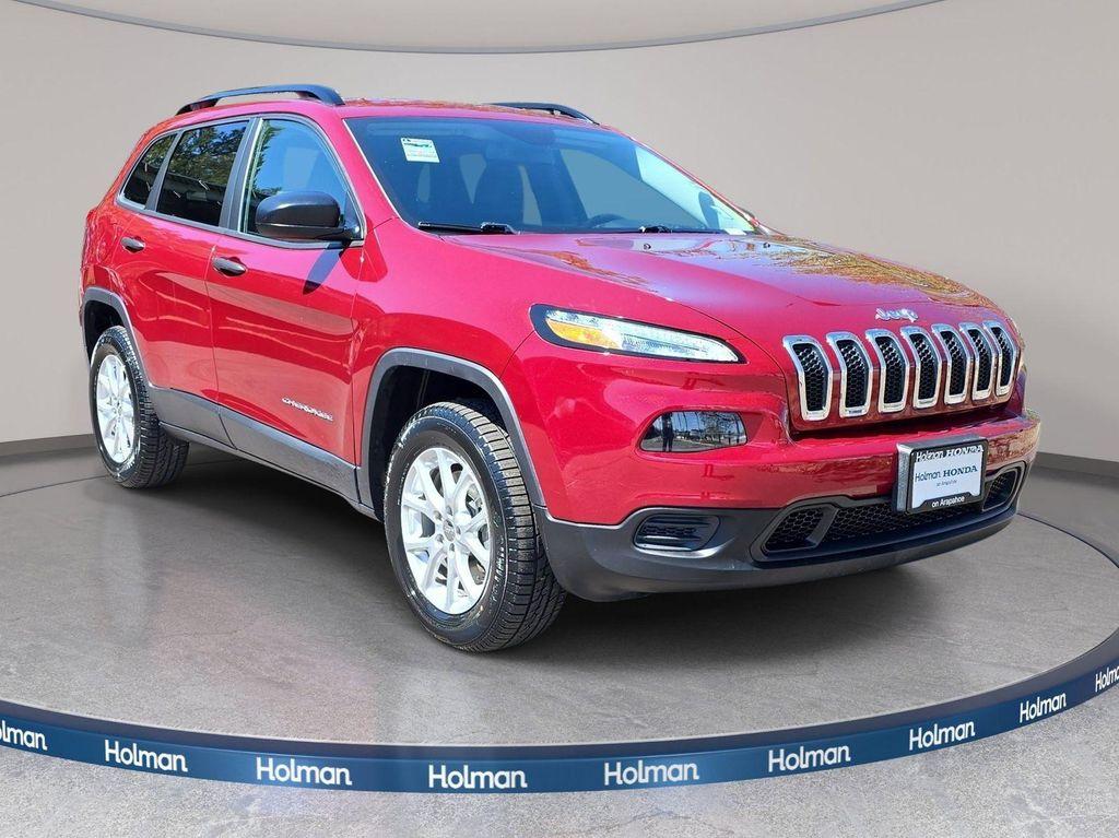 used 2016 Jeep Cherokee car, priced at $13,188