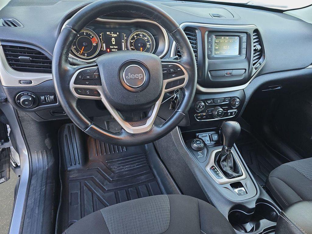 used 2017 Jeep Cherokee car, priced at $12,668