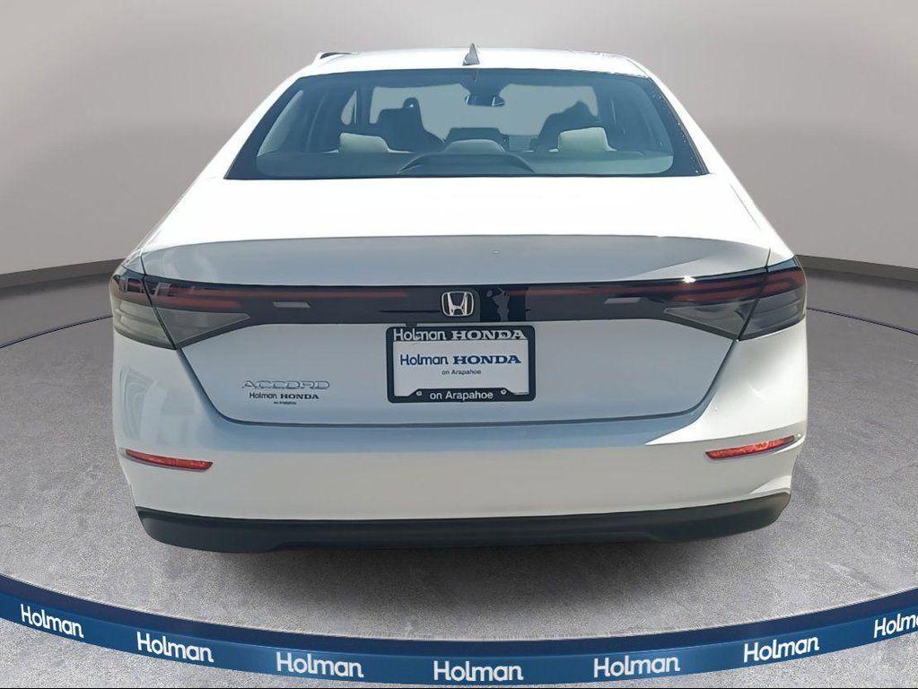 new 2025 Honda Accord car, priced at $28,960