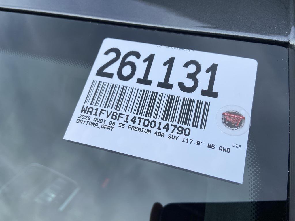 new 2026 Audi Q8 car, priced at $94,850