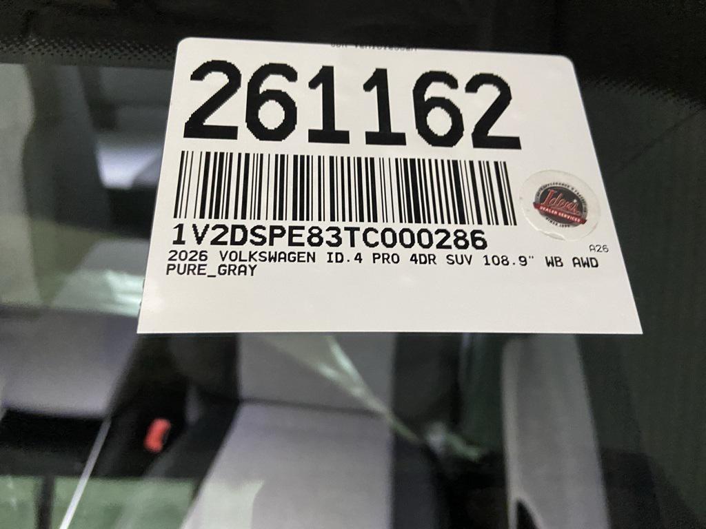 new 2026 Volkswagen ID.4 car, priced at $50,877