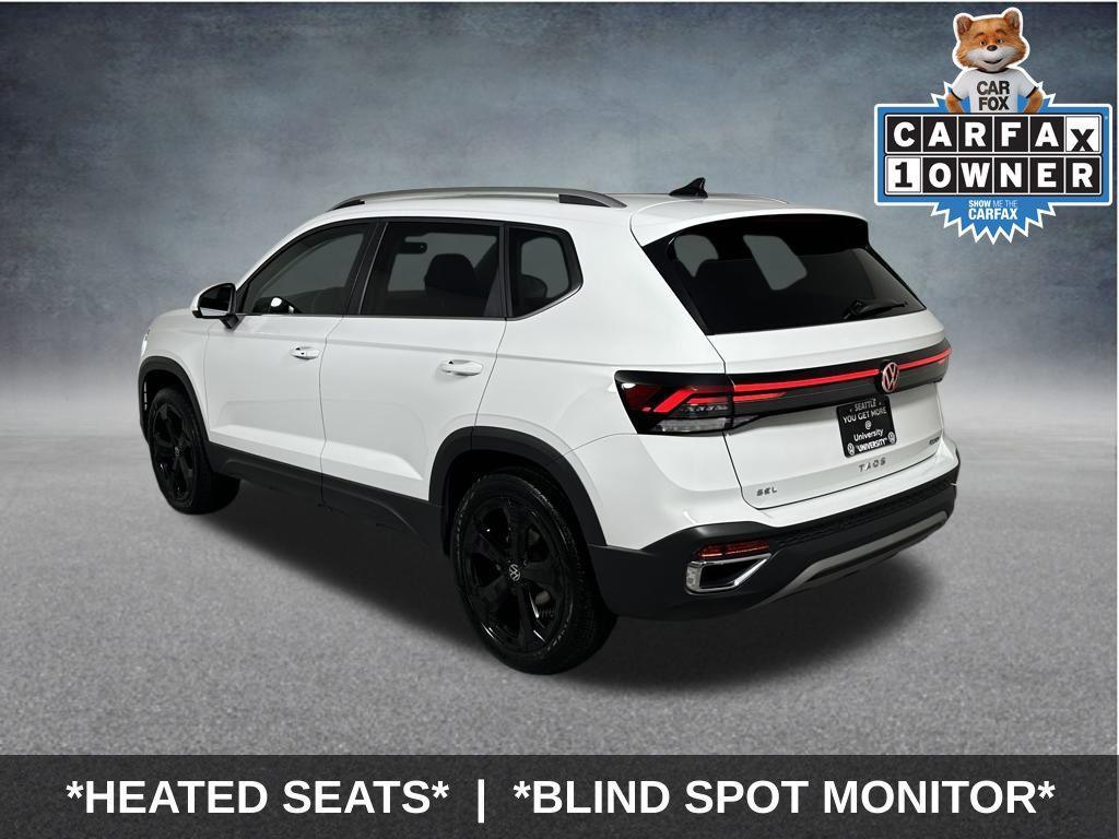 used 2025 Volkswagen Taos car, priced at $28,499