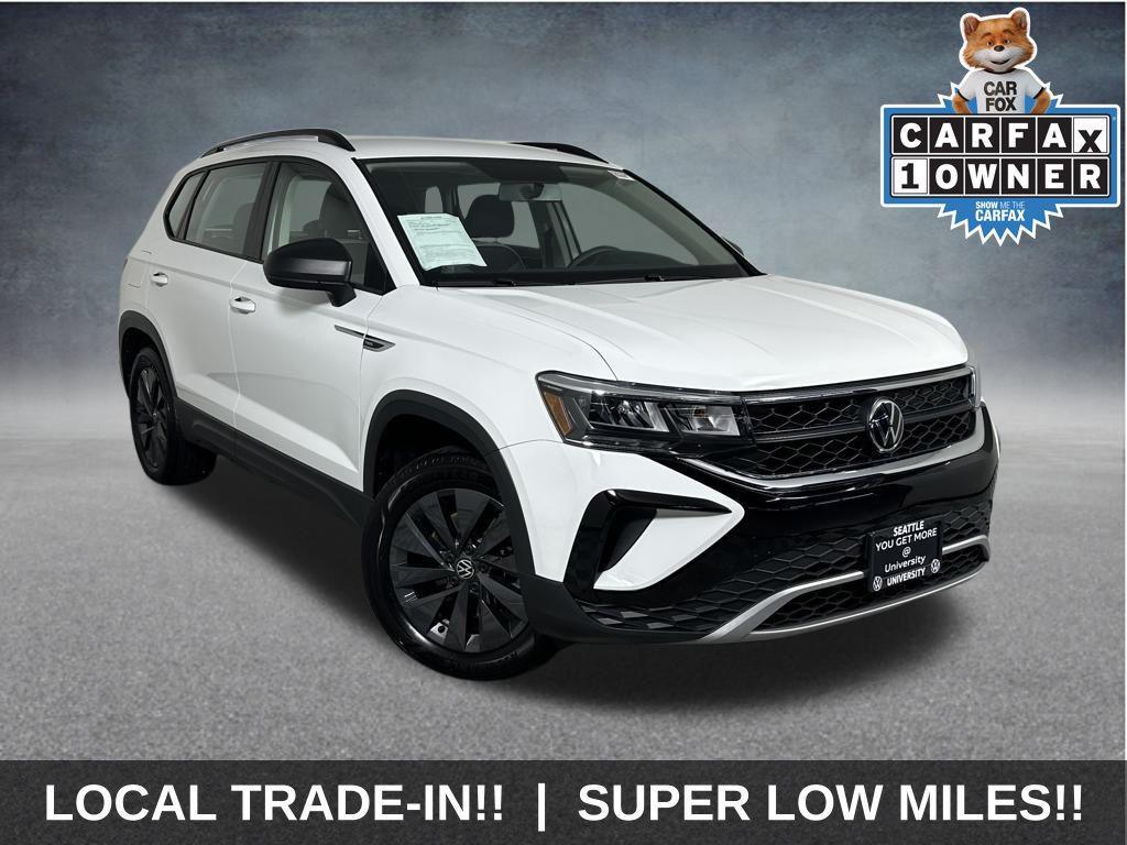 used 2022 Volkswagen Taos car, priced at $18,999