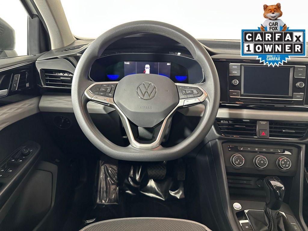 used 2022 Volkswagen Taos car, priced at $18,999