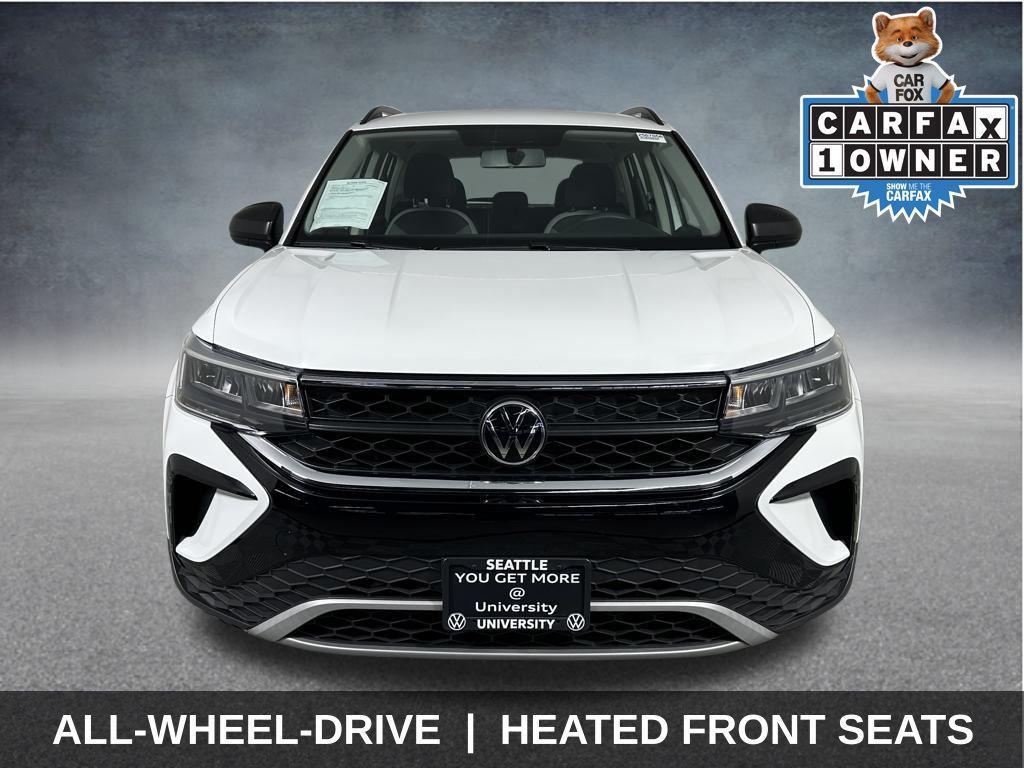 used 2022 Volkswagen Taos car, priced at $18,999