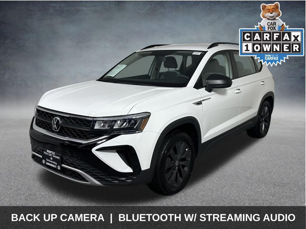 used 2022 Volkswagen Taos car, priced at $18,999