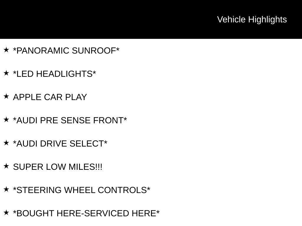 used 2025 Audi A3 car, priced at $30,999