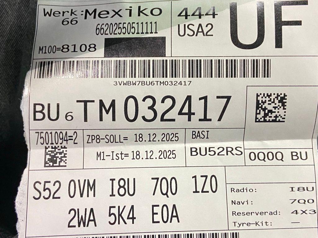 new 2026 Volkswagen Jetta car, priced at $27,401