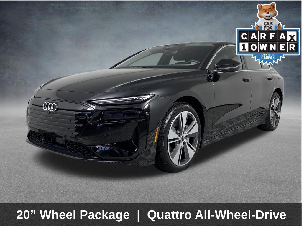 used 2025 Audi A6 e-tron car, priced at $57,999
