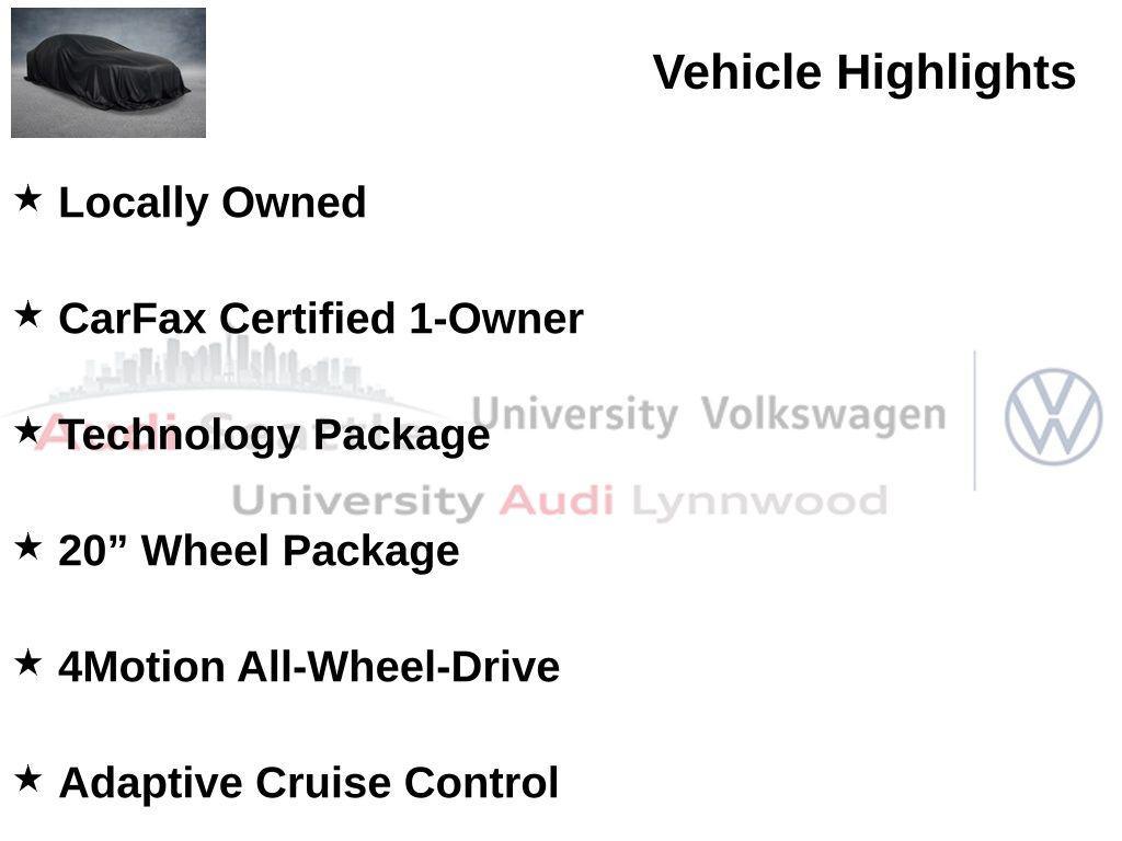 used 2020 Volkswagen Atlas Cross Sport car, priced at $22,699