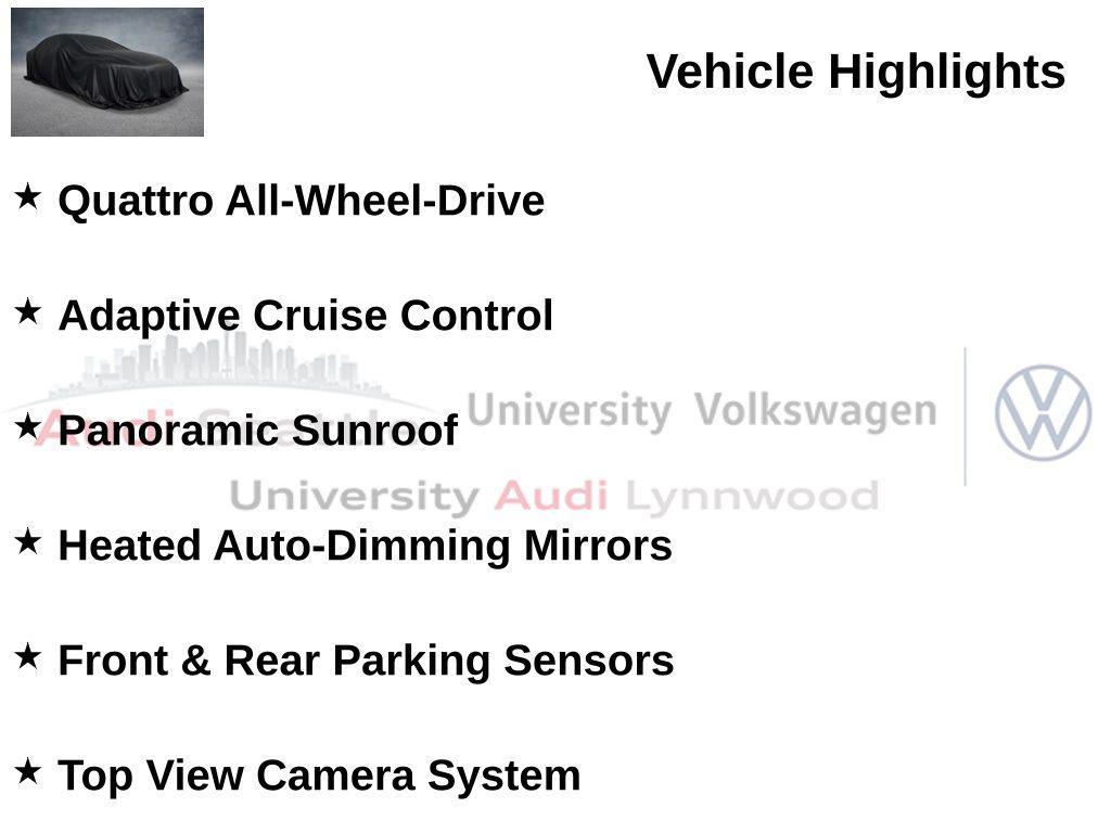 used 2025 Audi Q3 car, priced at $36,499