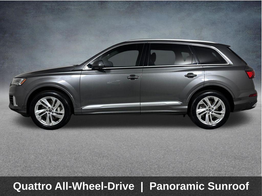 used 2021 Audi Q7 car, priced at $31,599