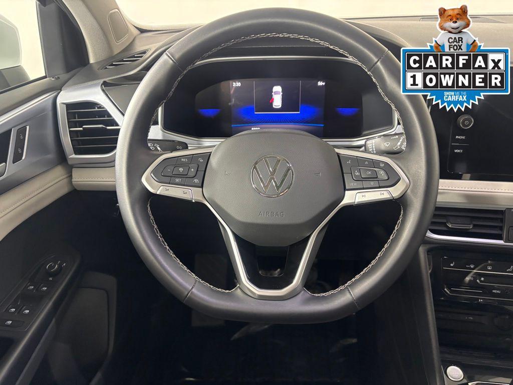 used 2025 Volkswagen Taos car, priced at $24,699