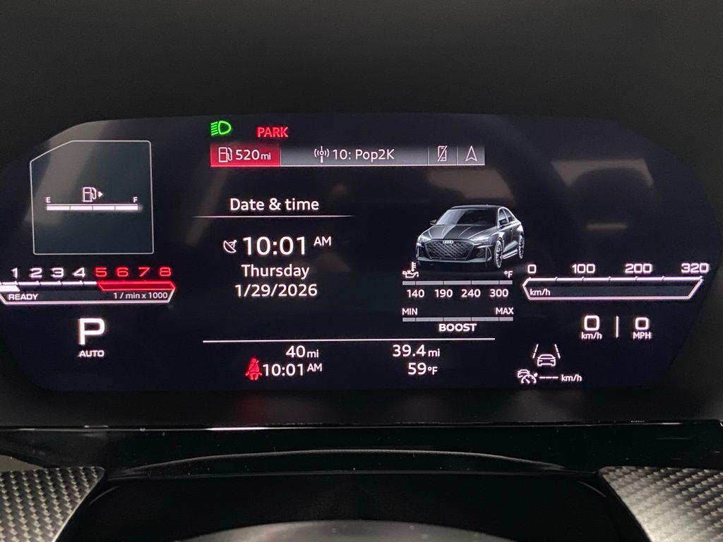 new 2026 Audi RS 3 car, priced at $69,230