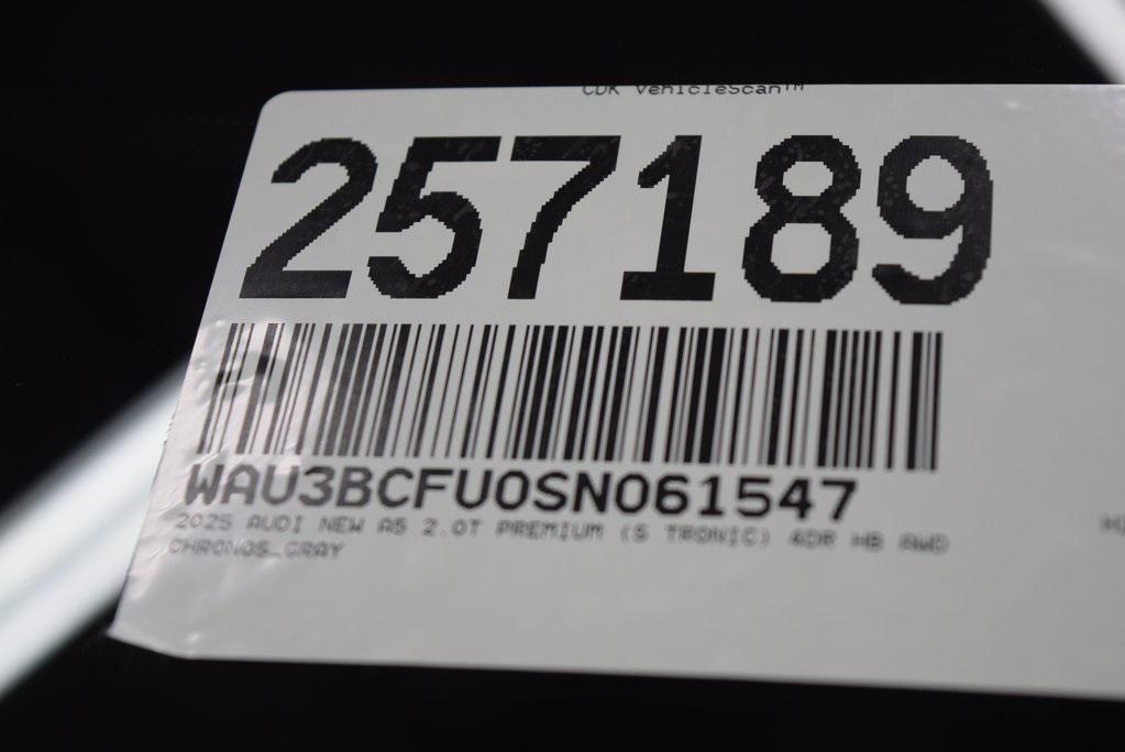 new 2025 Audi A5 car, priced at $58,675