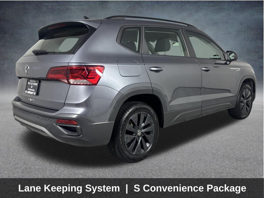 used 2022 Volkswagen Taos car, priced at $17,499