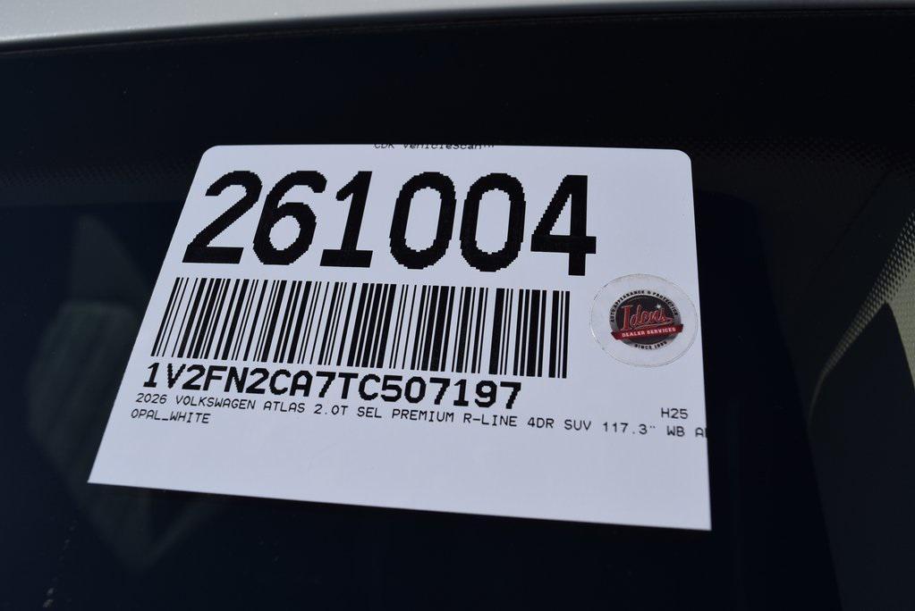 new 2026 Volkswagen Atlas car, priced at $58,499