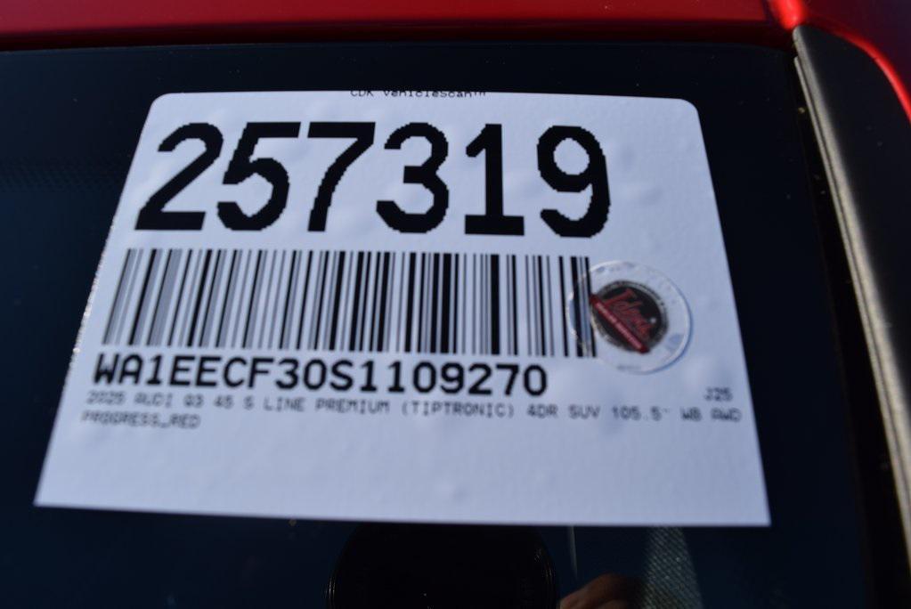 new 2025 Audi Q3 car, priced at $47,200