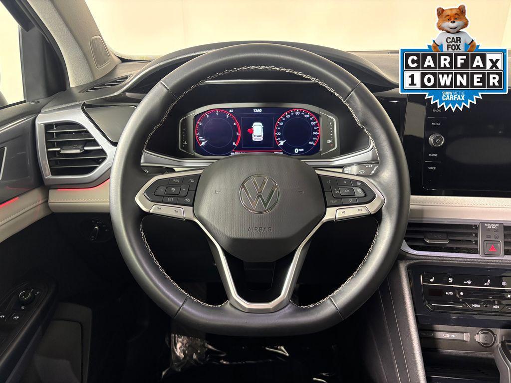 used 2025 Volkswagen Taos car, priced at $28,999