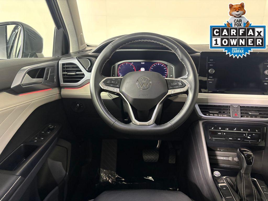 used 2025 Volkswagen Taos car, priced at $28,999