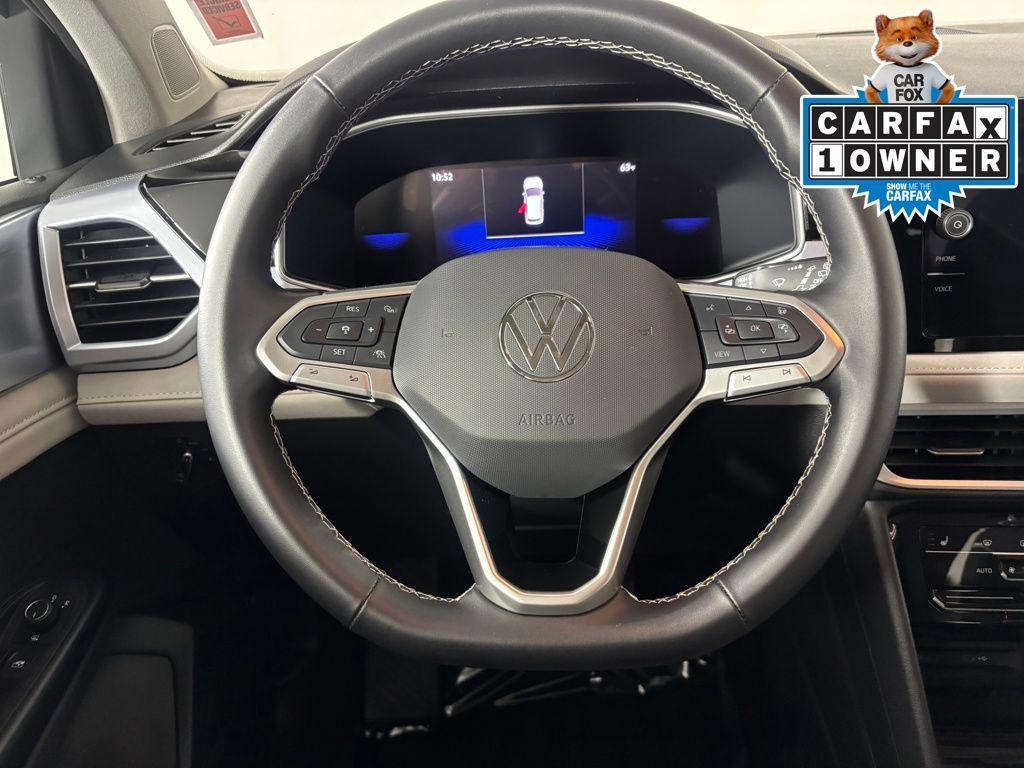 used 2025 Volkswagen Taos car, priced at $24,999
