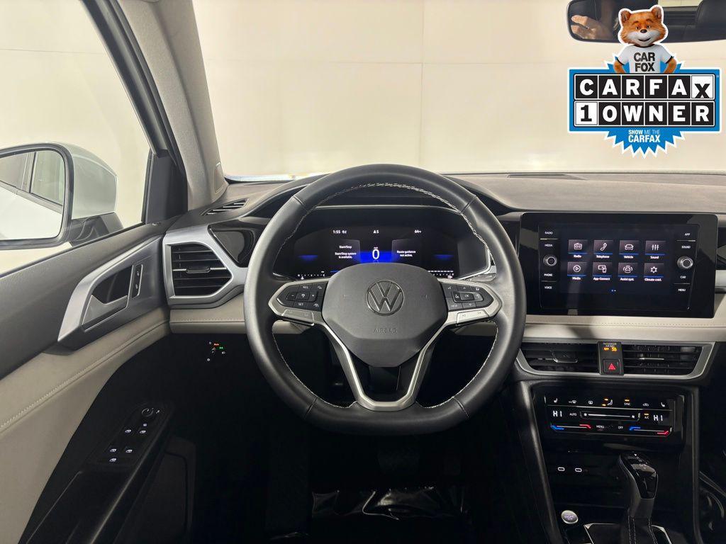 used 2025 Volkswagen Taos car, priced at $24,999