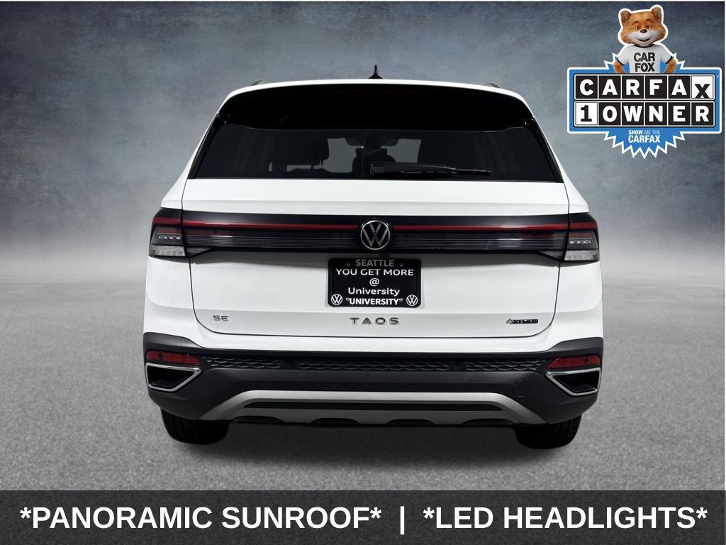 used 2025 Volkswagen Taos car, priced at $24,999