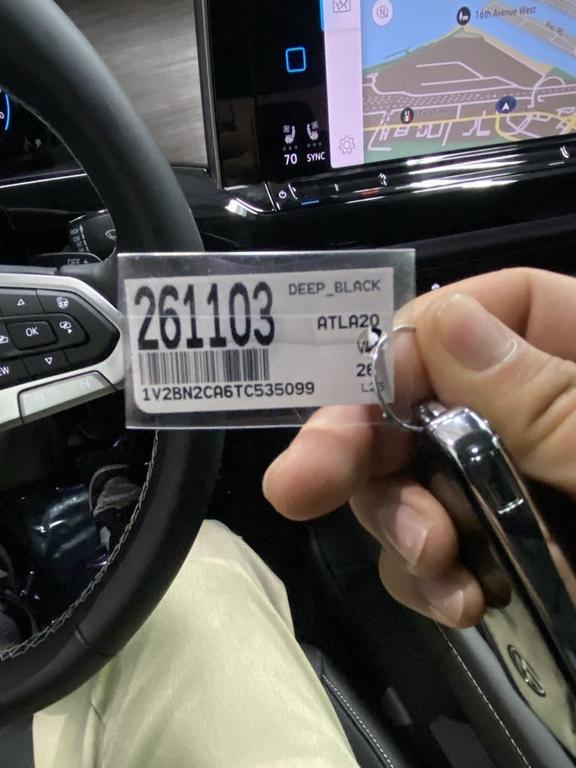 new 2026 Volkswagen Atlas car, priced at $52,559