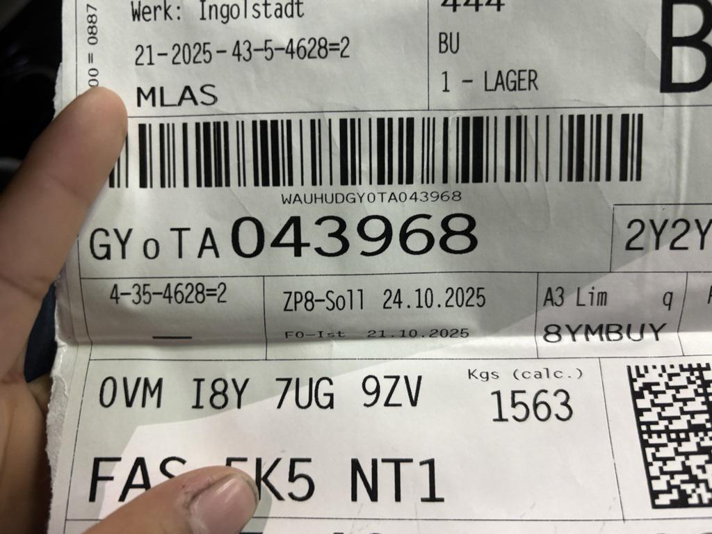 new 2026 Audi A3 car, priced at $47,210