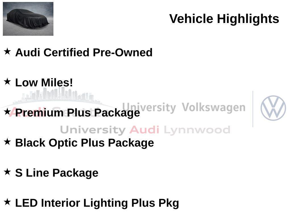 used 2025 Audi Q3 car, priced at $34,999