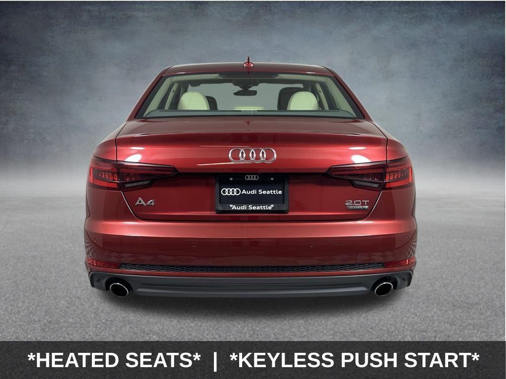 used 2018 Audi A4 car, priced at $18,399