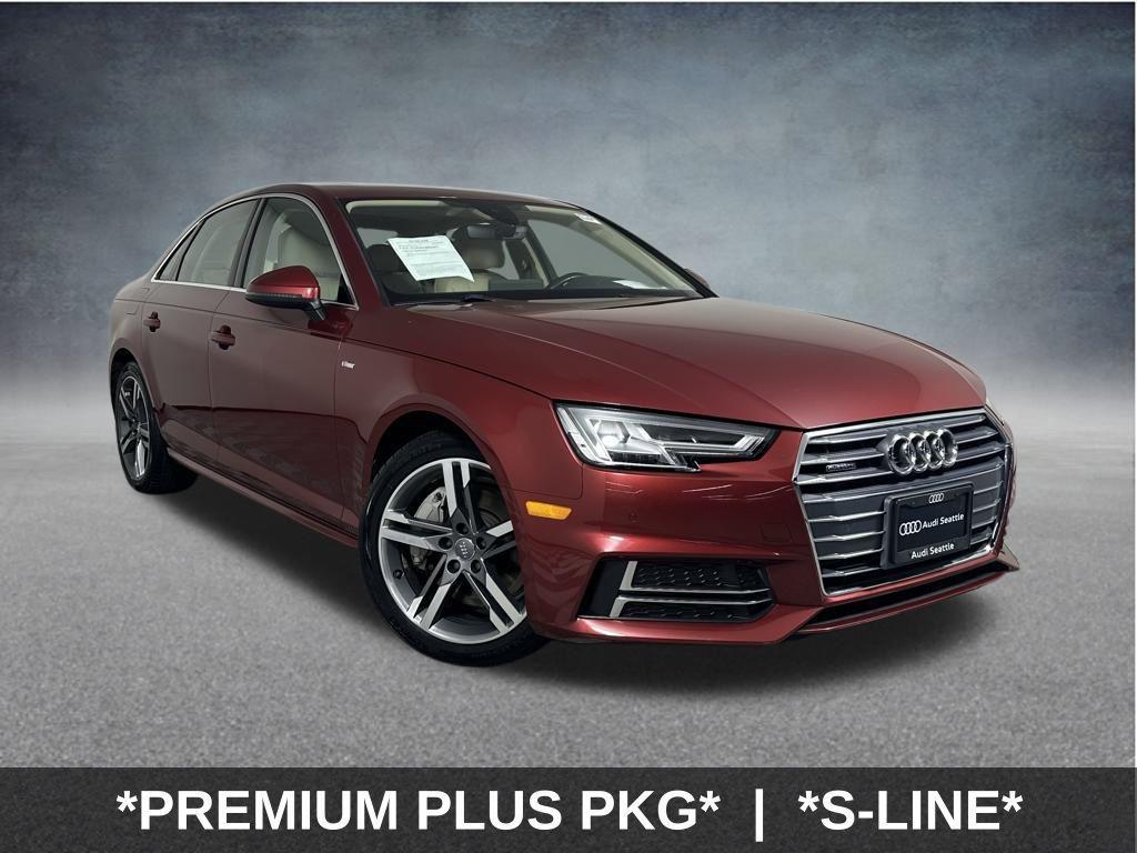 used 2018 Audi A4 car, priced at $18,399
