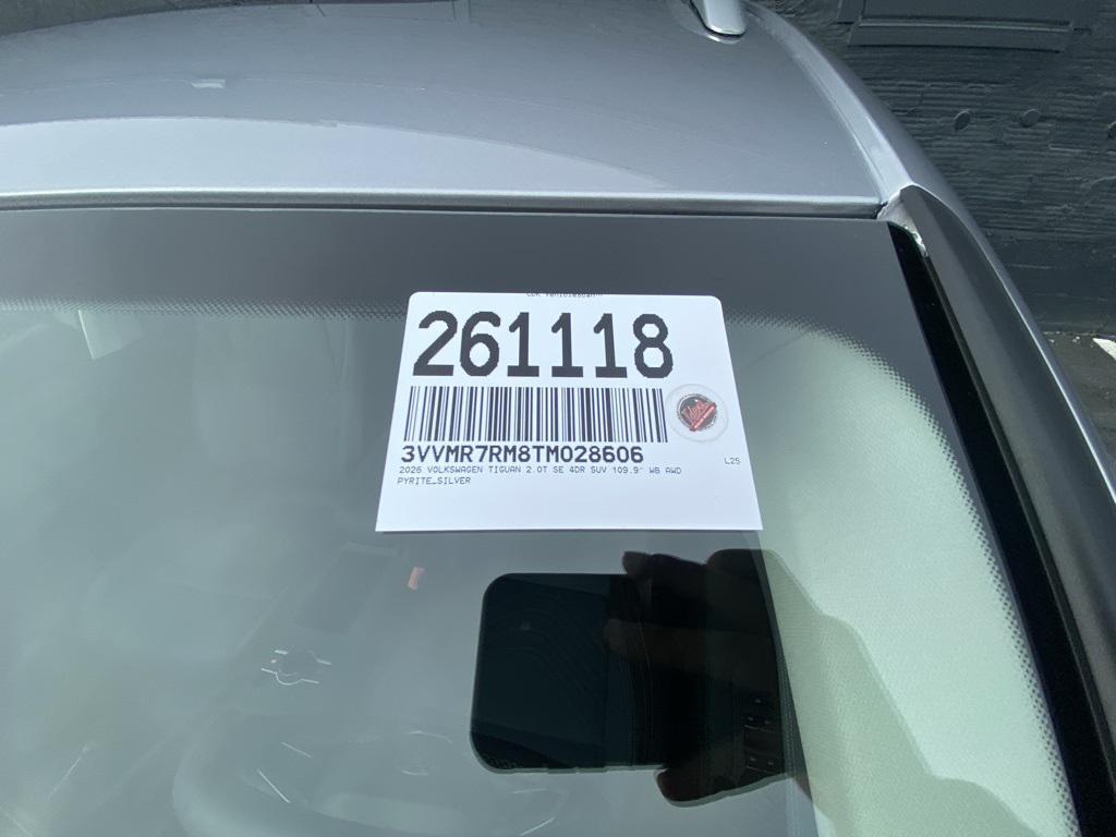 new 2026 Volkswagen Tiguan car, priced at $38,481