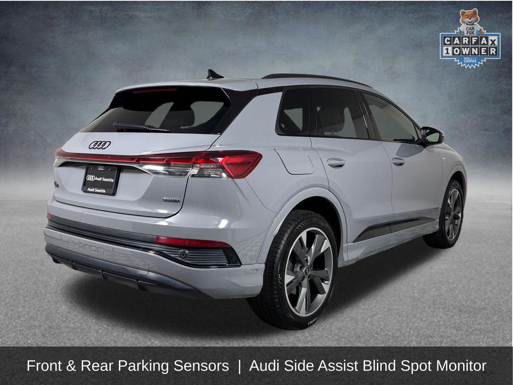used 2023 Audi Q4 e-tron car, priced at $30,199