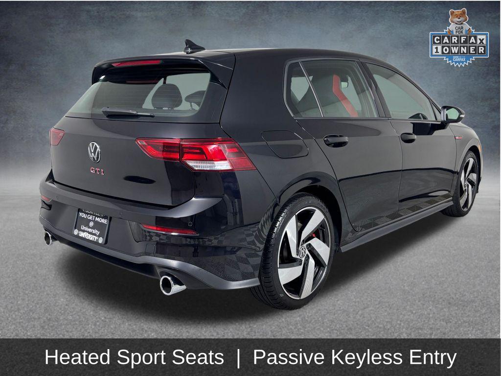 used 2022 Volkswagen Golf GTI car, priced at $29,199