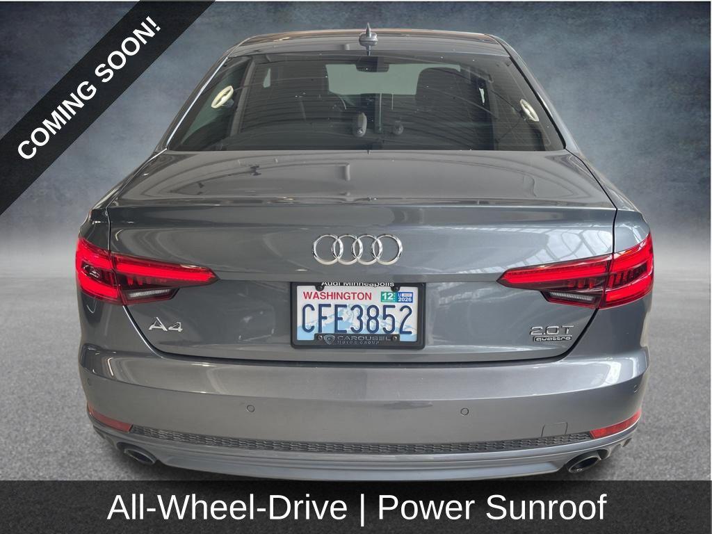 used 2017 Audi A4 car, priced at $20,799