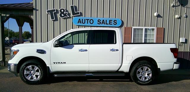 used 2017 Nissan Titan car, priced at $18,551