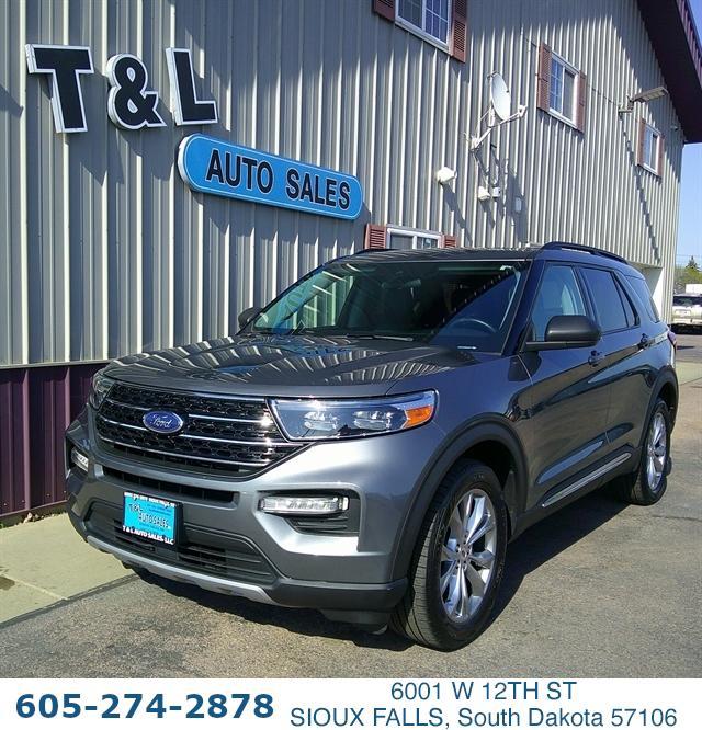 used 2021 Ford Explorer car, priced at $25,551