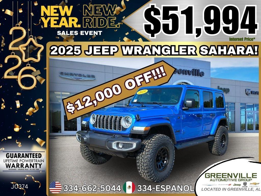 new 2025 Jeep Wrangler car, priced at $51,994