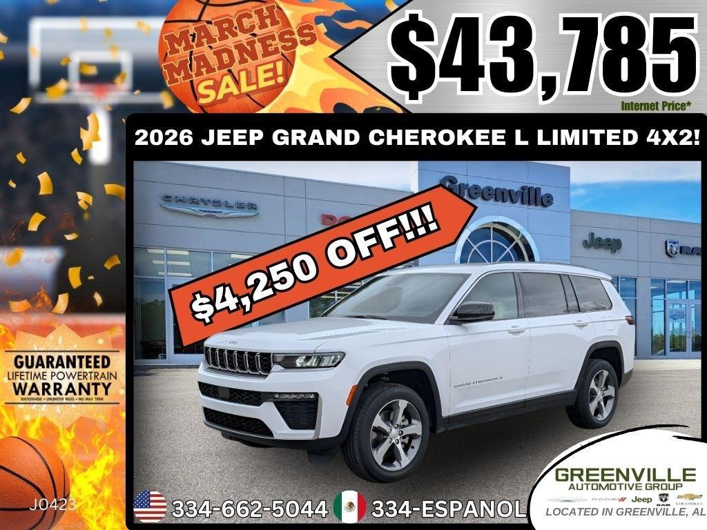 new 2026 Jeep Grand Cherokee L car, priced at $43,785