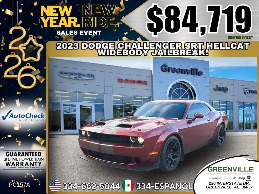 used 2023 Dodge Challenger car, priced at $84,719