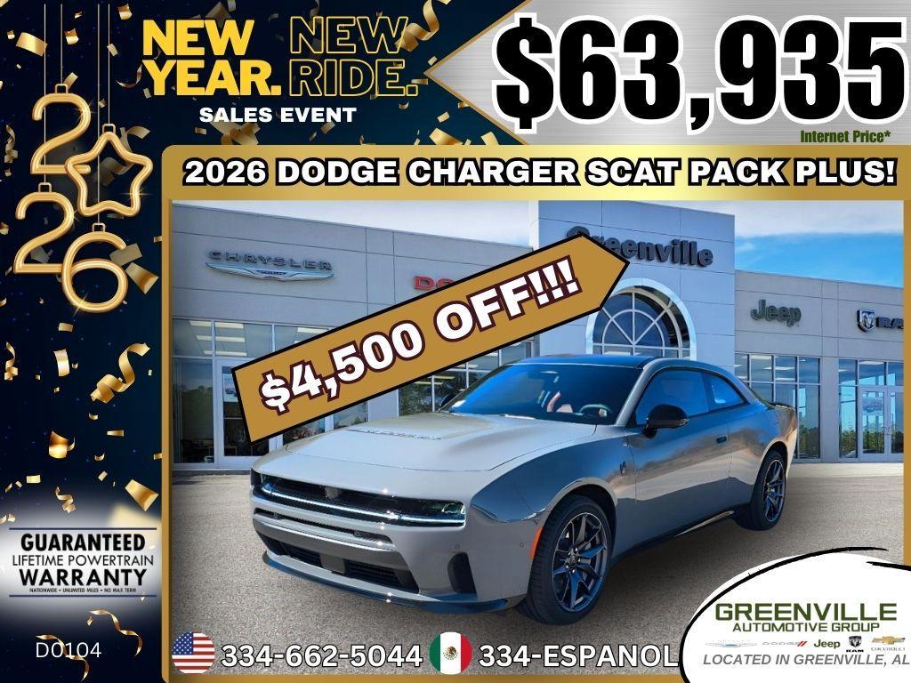 new 2026 Dodge Charger car, priced at $63,935