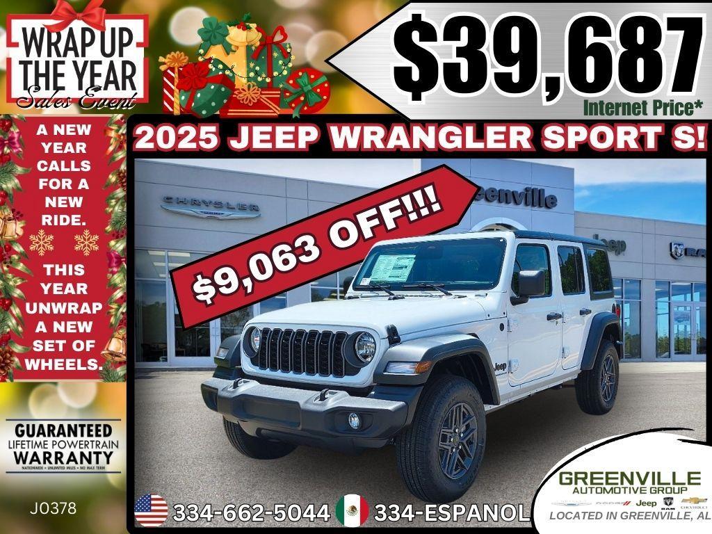 new 2025 Jeep Wrangler car, priced at $39,687