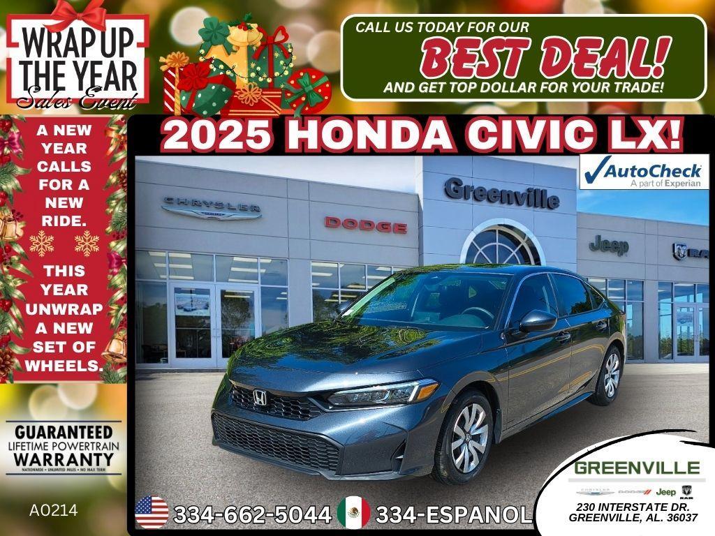 used 2025 Honda Civic car